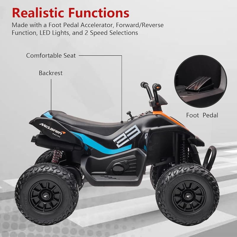 Officially Licensed Mc-Laren Ride on Car