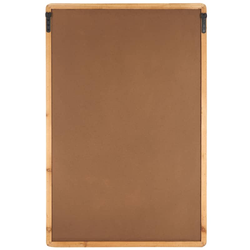 SAFAVIEH Home Mariana 24 x 36-inch Vertical Rectangle Beige Mirror - 24"W x 1.4"D x 35.9"H