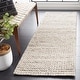 preview thumbnail 7 of 43, SAFAVIEH Handmade Marbella Atina Wool Rug 2'3" x 8' Runner - Grey/Ivory - Runner