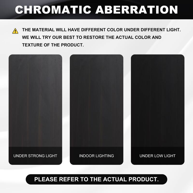 GDFStudio - Lisbon Modern Minimalist Freestanding Bathroom Vanity Cabinet with Soft Close Doors, Open Shelf, Sink NOT INCLUDED