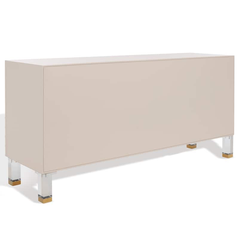 SAFAVIEH Home Saturn Wave Acrylic Sideboard - 64"W x 17"D x 30"H