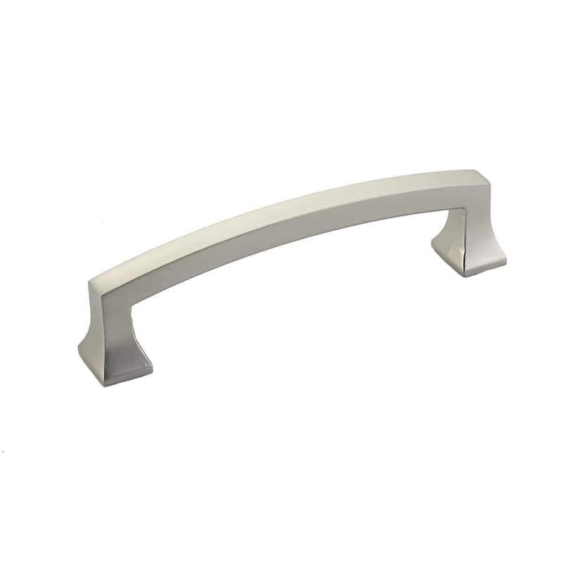 Schaub and Company Menlo Park 4" Center to Center Handle Cabinet Pull - Satin Nickel