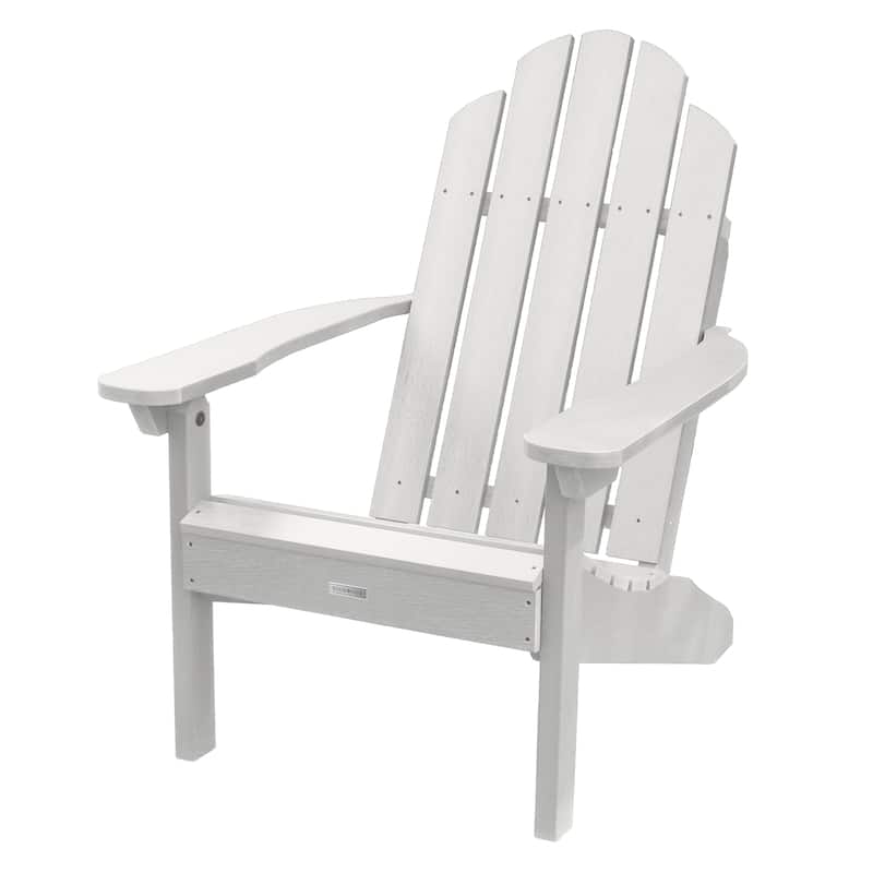 HIGHWOOD Classic Westport Adirondack Chair. - White