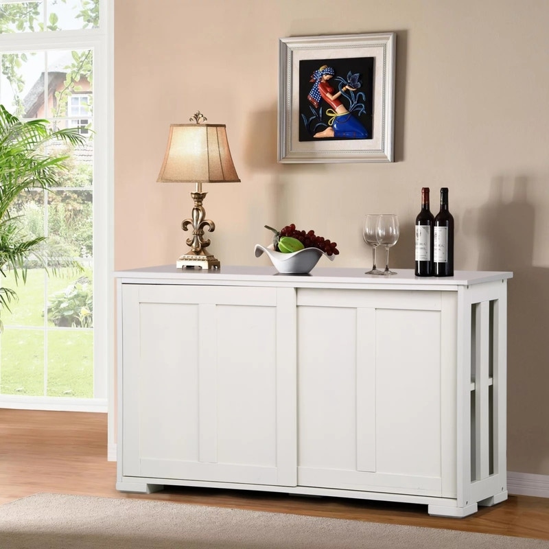 Whimsical Monti White Food Pantry with Drawer Kitchen Storage Cabinet