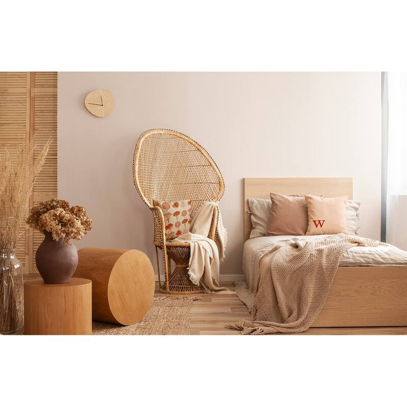 Modern Monogram Decorative Throw Pillow