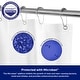 preview thumbnail 12 of 14, Kenney Microban Protected Heavyweight PEVA Shower Liner, 70" W x 72" H