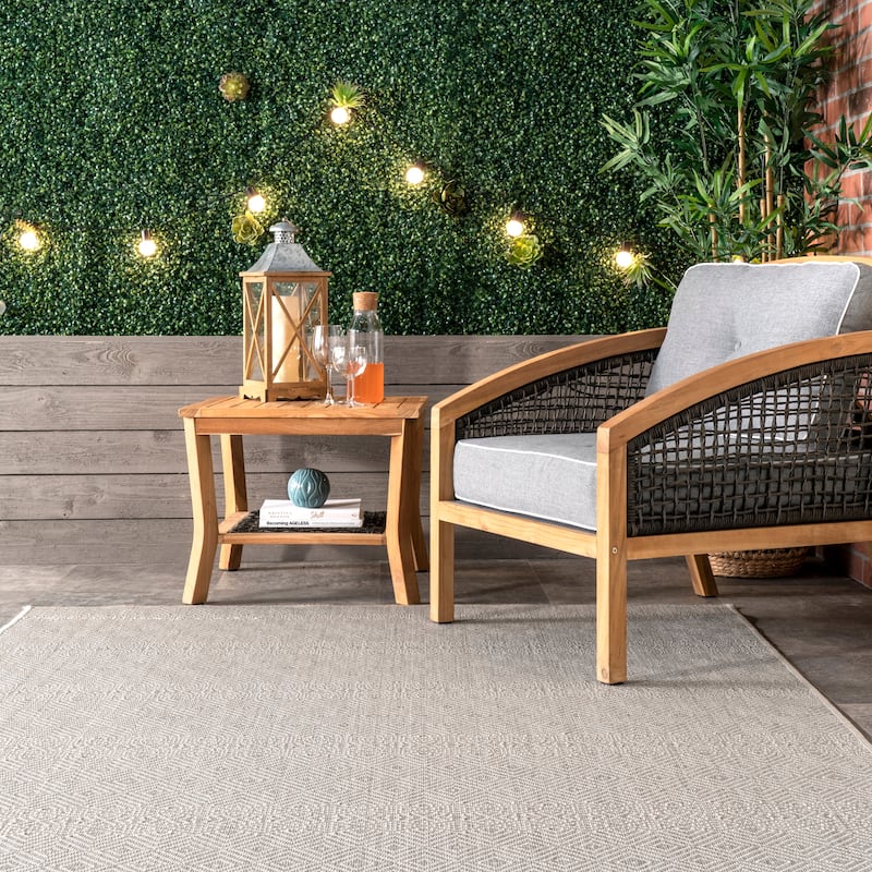 Nuloom Paloma Abstract Geometric Indoor/Outdoor Area Rug