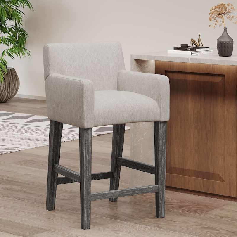 Upholstered 26 inch Counter Stool,23"D x 24"W x 39.5"H