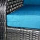 preview thumbnail 55 of 60, OVIOS 4-piece Water-Resistant Wicker Deep Seating Outdoor Sofa Set