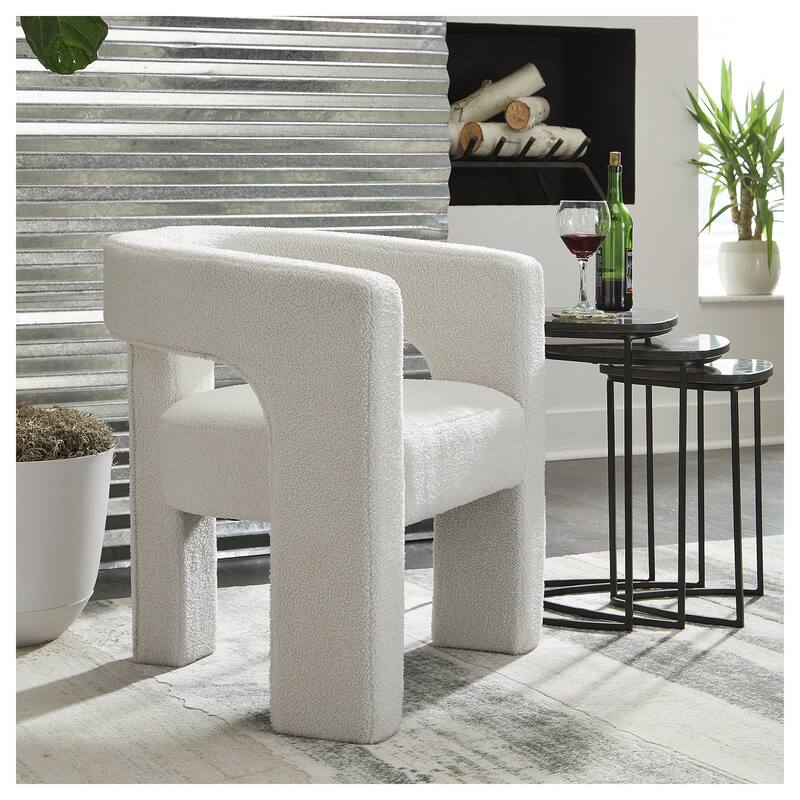 Signature Design by Ashley Landick Accent Chair - 29.25" W x 24.25" D x 30" H - Beige