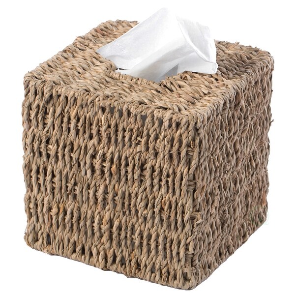 woven tissue box