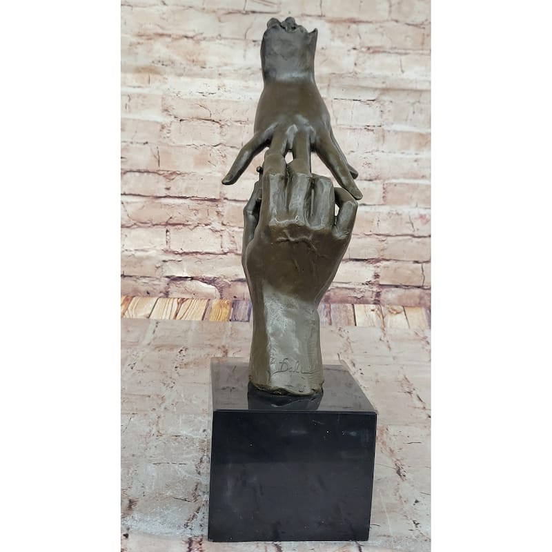 Marry Me Engagement Ring Hand Statue Sculpture Abstract Anniversary Gift 16 Inches X 5 Inches
