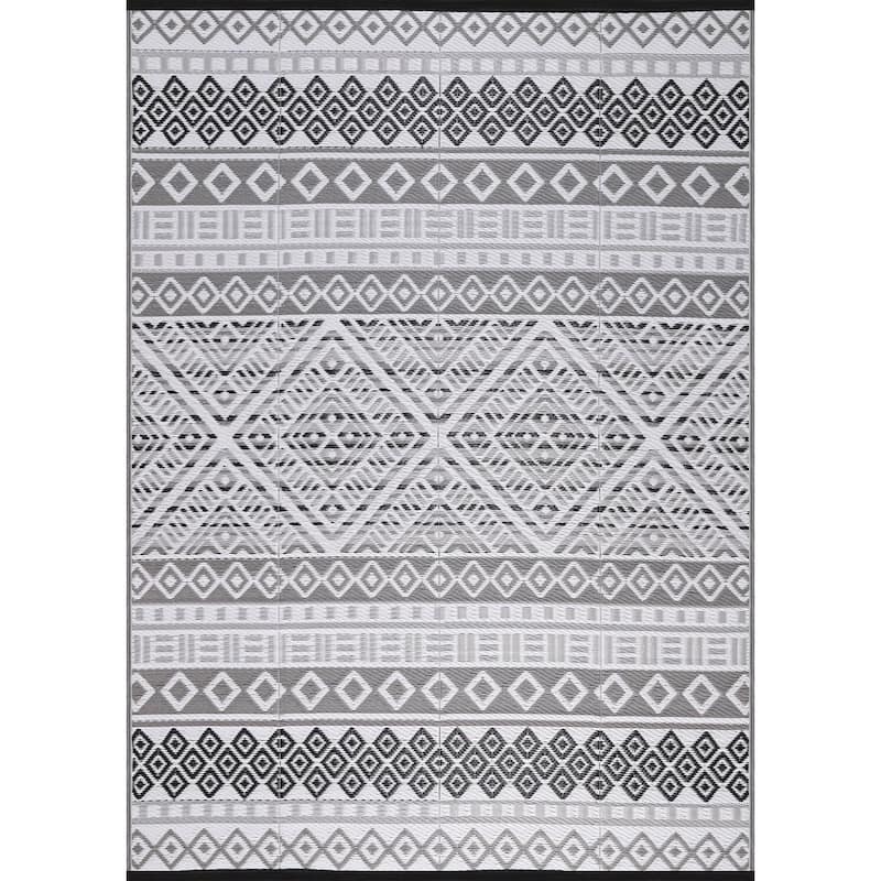 Beverly Rug Boho Outdoor Rug Waterproof for Patio, RV Camping