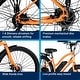preview thumbnail 4 of 15, FreeForce The Avalon 16-in. Electric Beach Cruiser Bike with Thumb Throttle and Pedal Assist in Orange - 16-inch