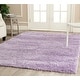 preview thumbnail 126 of 170, SAFAVIEH California Shag Izat 2-inch Thick Area Rug 4' x 6' - Lilac
