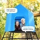 preview thumbnail 4 of 3, Jungle Gym with Platform and Tent, Climbing Dome Toys for Kids - N/A