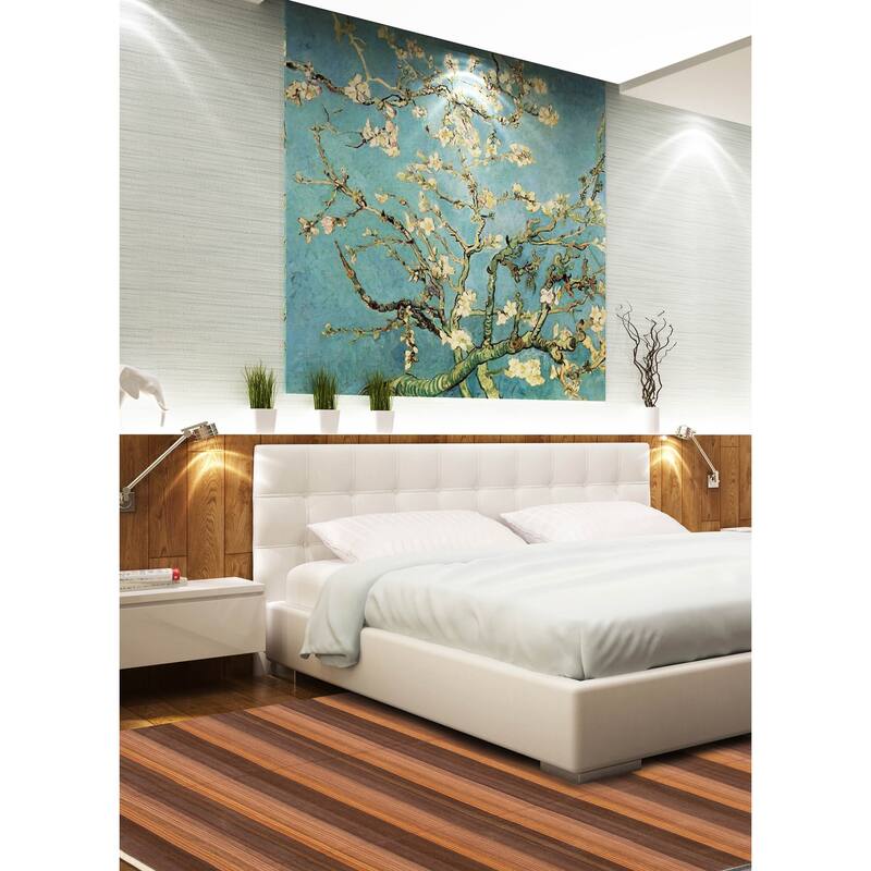 ECARPETGALLERY Flat-Weave Boho Brown Wool Kilim - 9'0 x 11'11