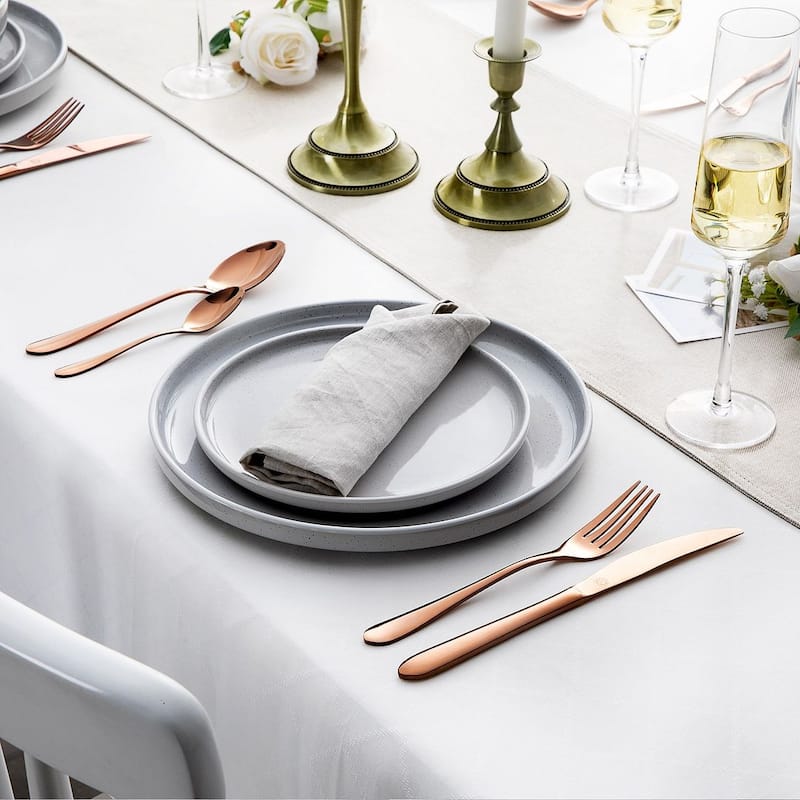 vancasso 18/10 Stainless Steel Silverware Set, Flatware Service for 6 or 12