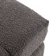 preview thumbnail 5 of 17, Furniture of America Soren Modern 18-inch Boucle Storage Ottoman with Biscuit Tufting