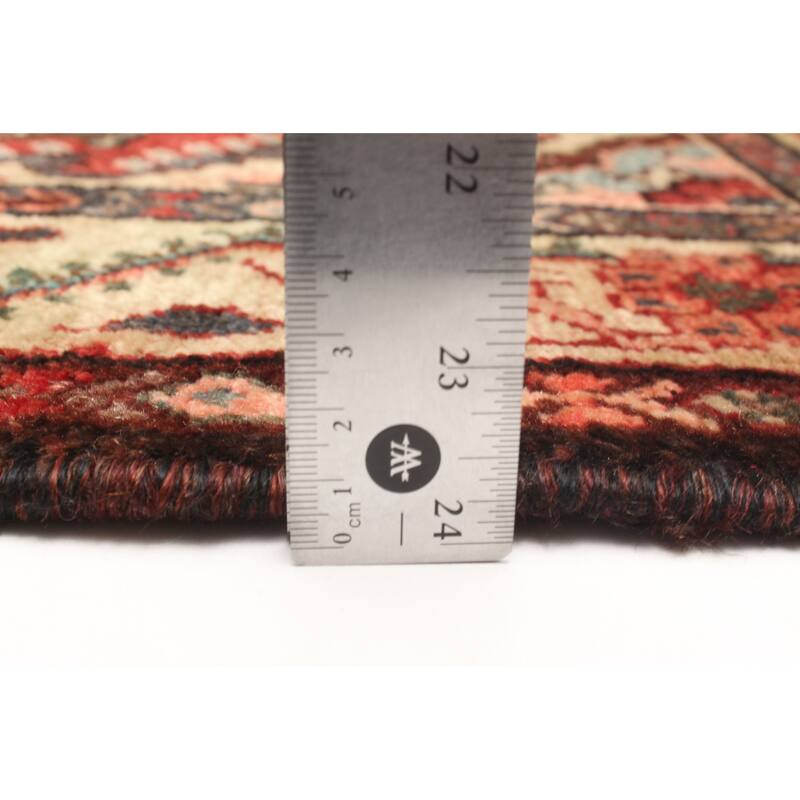 ECARPETGALLERY Hand-knotted Anadol Red Wool Rug - 3'7 x 5'6