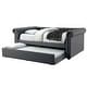 preview thumbnail 14 of 16, Furniture of America Filt Contemporary Daybed with Twin Trundle Set