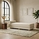 preview thumbnail 65 of 105, Jaxx Alon Daybed - Fold-Out Sleeper Chaise with Premium Memory Foam Queen-Size Mattress - Made in the USA Ultraleather Cream