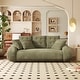 preview thumbnail 7 of 36, Foldable Corduroy Sleeper Sofa Bed Green