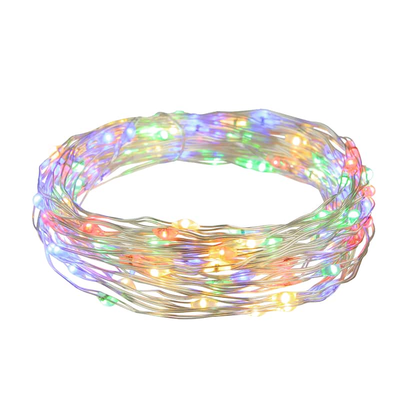100ct LED Micro Fairy Lights 16ft Copper Wire