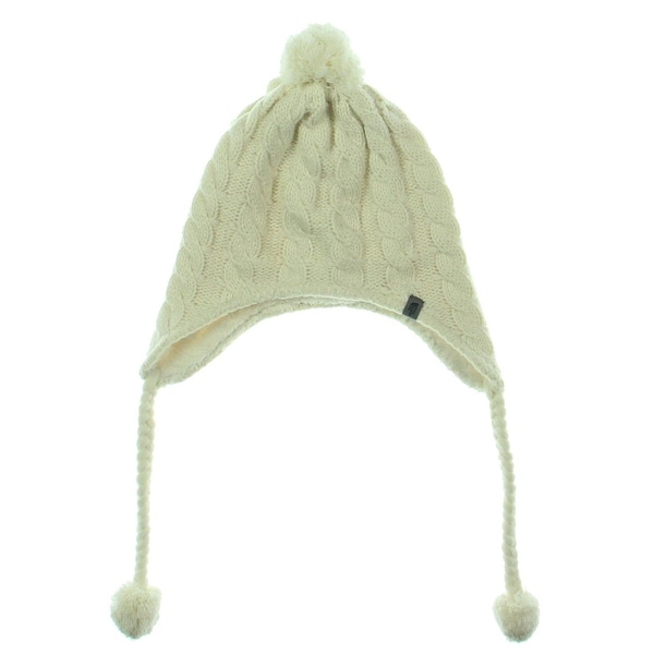 the north face women's fuzzy earflap beanie