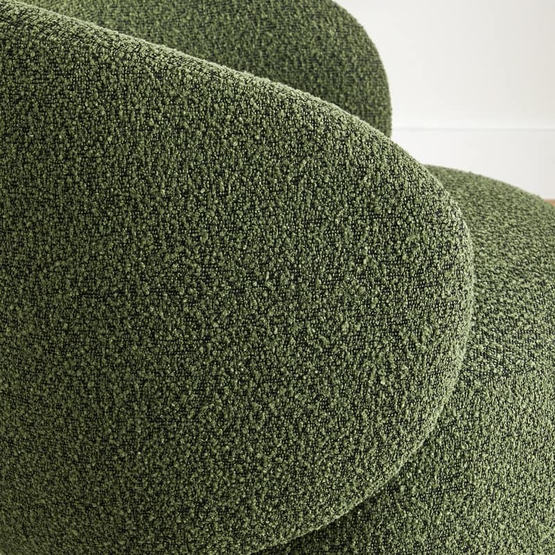 Spruce & Spring Ariel Upholstered Swivel Accent Chair Fabric