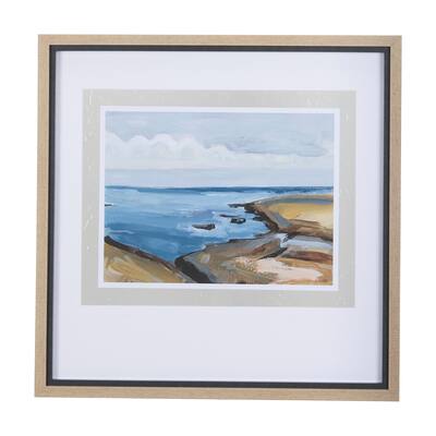 Grey Sky II Framed Art Print