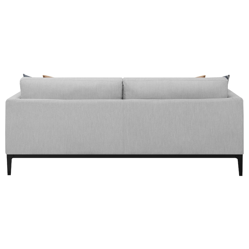 Apperson Upholstered Track Arm Sofa Light Grey