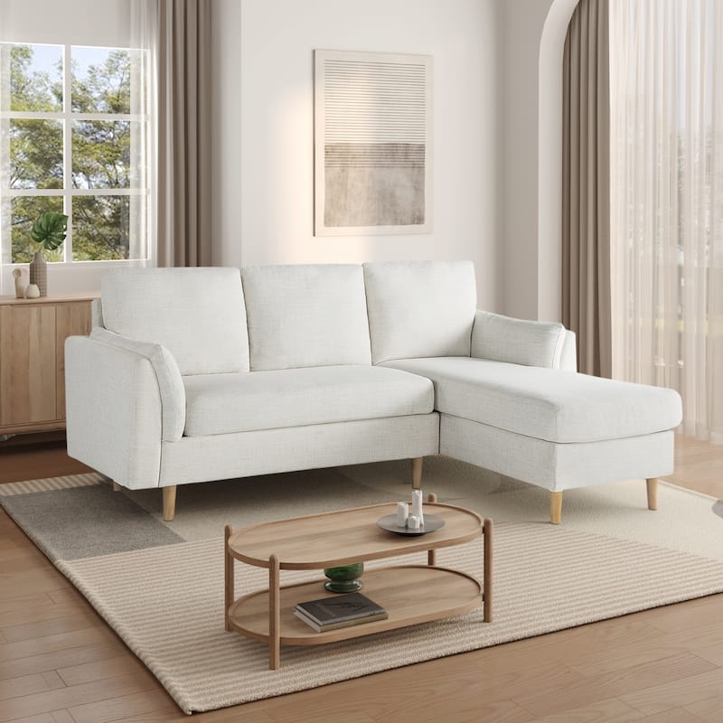Studio Living Seattle Sectional Sofa - Cream