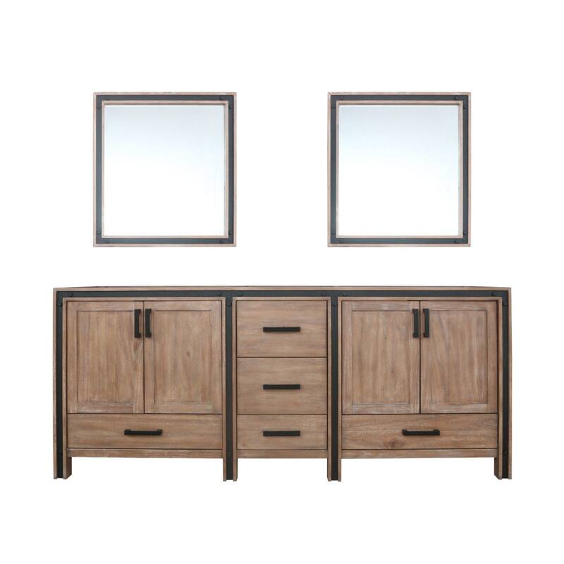Ziva Bath Vanity No Top and Mirror