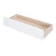 preview thumbnail 12 of 12, Twin Size Wooden Platform Bed with Built-in Storage Drawers and Streamlined Headboard