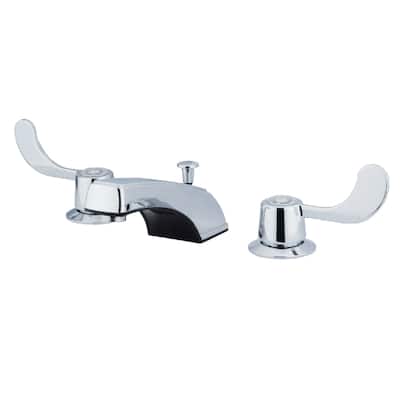 Kingston Brass Vista Widespread Bathroom Faucet with Pop-Up Drain