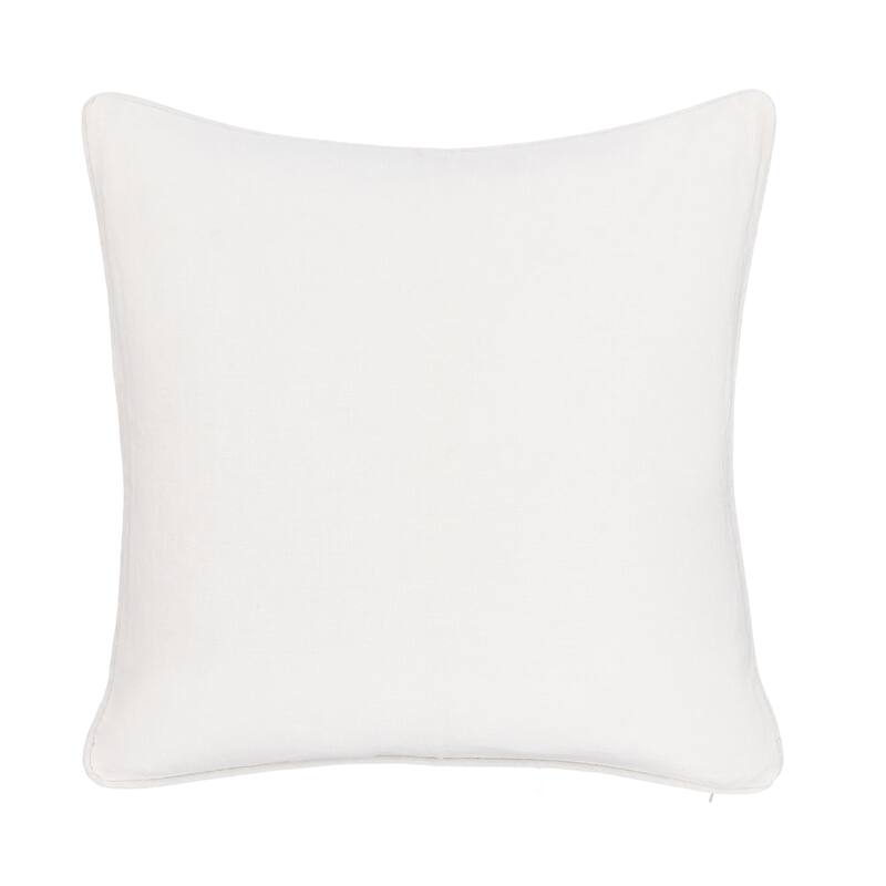 Villa by Classic Home Bedford Linen Fabric Throw Pillow