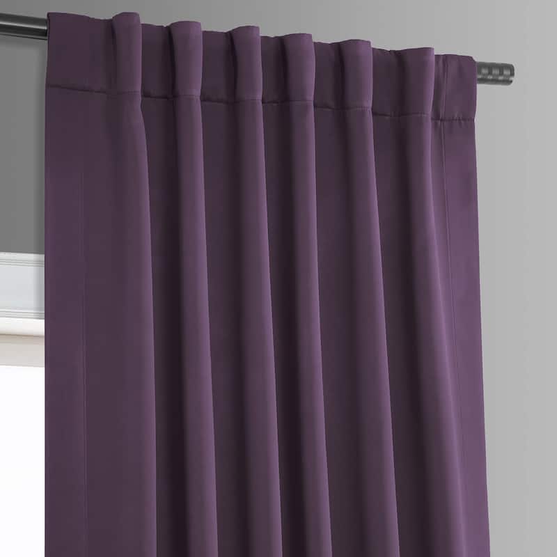 Exclusive Fabrics Room Darkening Curtain Panel Pair 63 inches (2 Panels) - 50 x 63