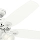 preview thumbnail 4 of 11, Hunter 52" Builder Plus Ceiling Fan with 3-Light LED Light Kit and Pull Chain - Traditional - Casual - Farmhouse - Top Rated!