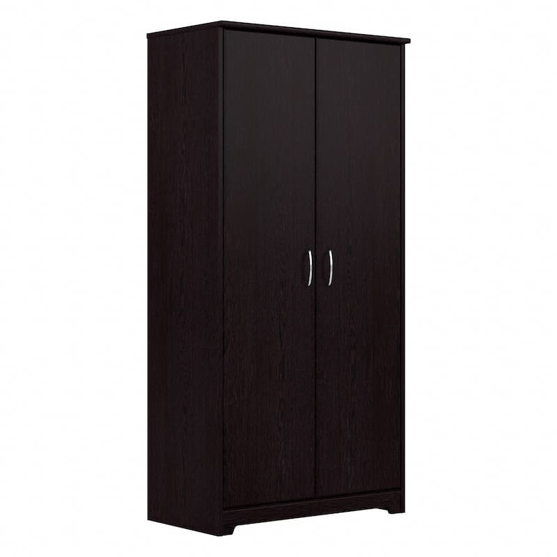 Cabot Tall Storage Cabinet with Doors by Bush Furniture