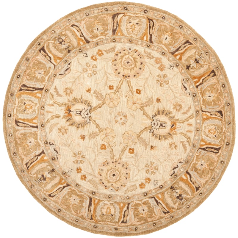 SAFAVIEH Handmade Anatolia Katja Traditional Oriental Hand-spun Wool Rug