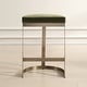 preview thumbnail 3 of 6, Uttermost Ivanna Brass Moss Counter Stool
