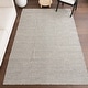 preview thumbnail 1 of 61, Nuloom Ago Geometric Wool Area Rug 4' x 6' - Ivory