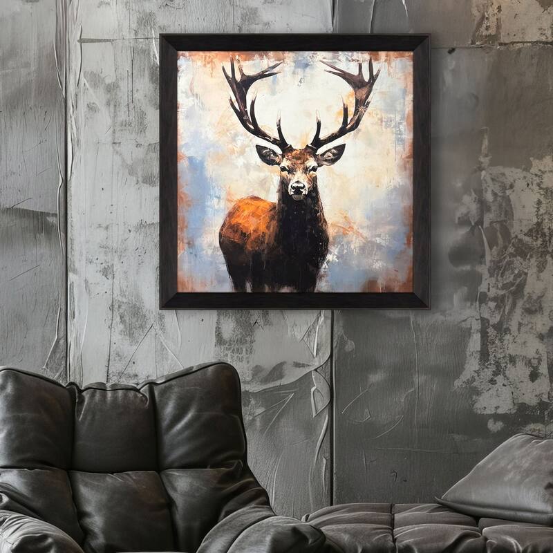 Paragon Majestic Deer I Framed Art - Plastic