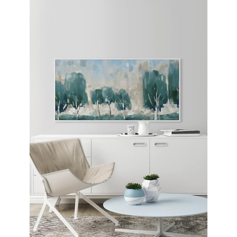 Whispers of Old Trees Floater Framed Print on Canvas