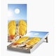 preview thumbnail 1 of 5, Sandals on the Beach Cornhole Game (Choose Wraps or Boards) 2x4 Boards (24" x 48") - Include ALL Accessories