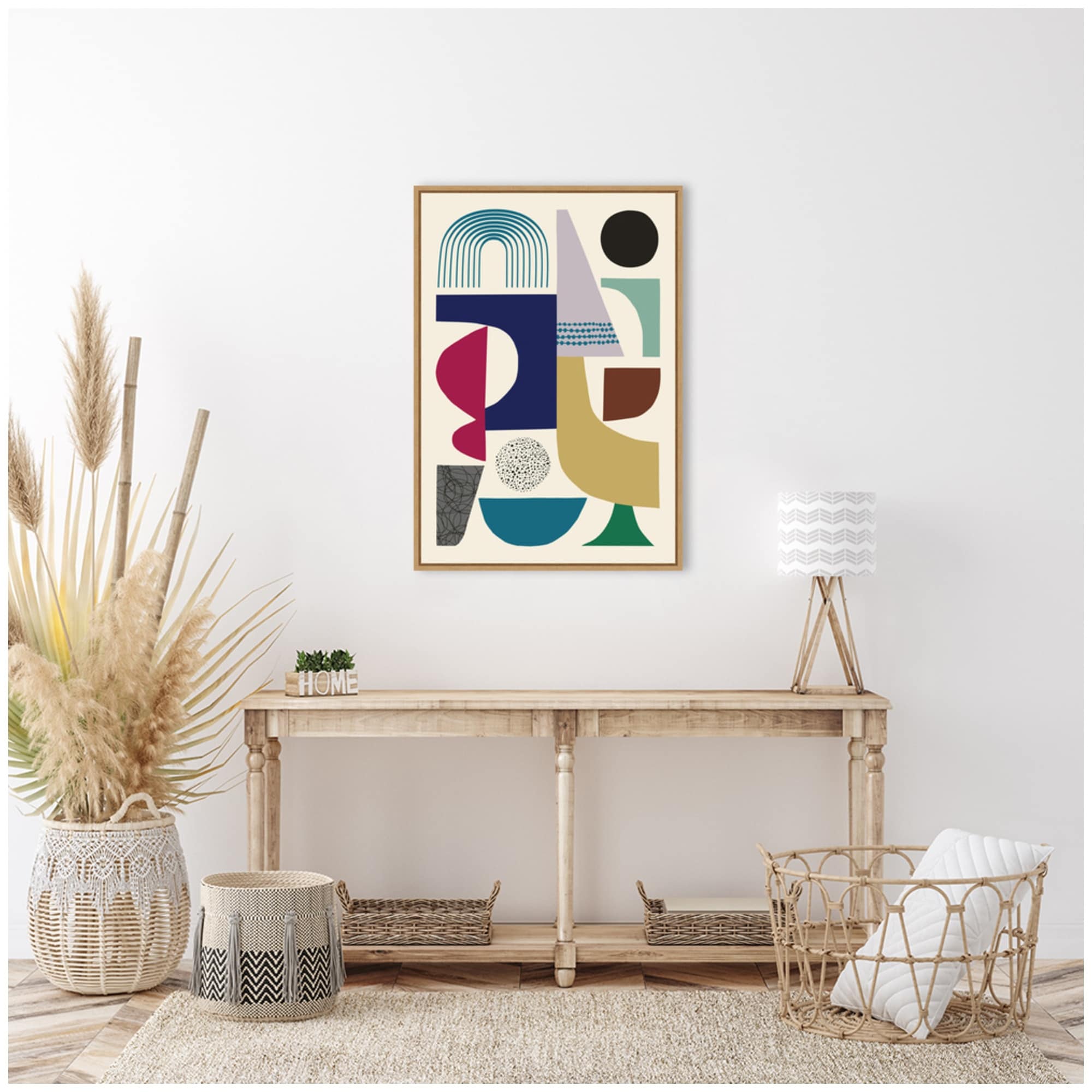 Mid-Century Modern, Abstract Art - Bed Bath & Beyond