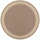 Pergola Flame Indoor/ Outdoor Area Rug - 7'6" Round - Light Brown/Beige