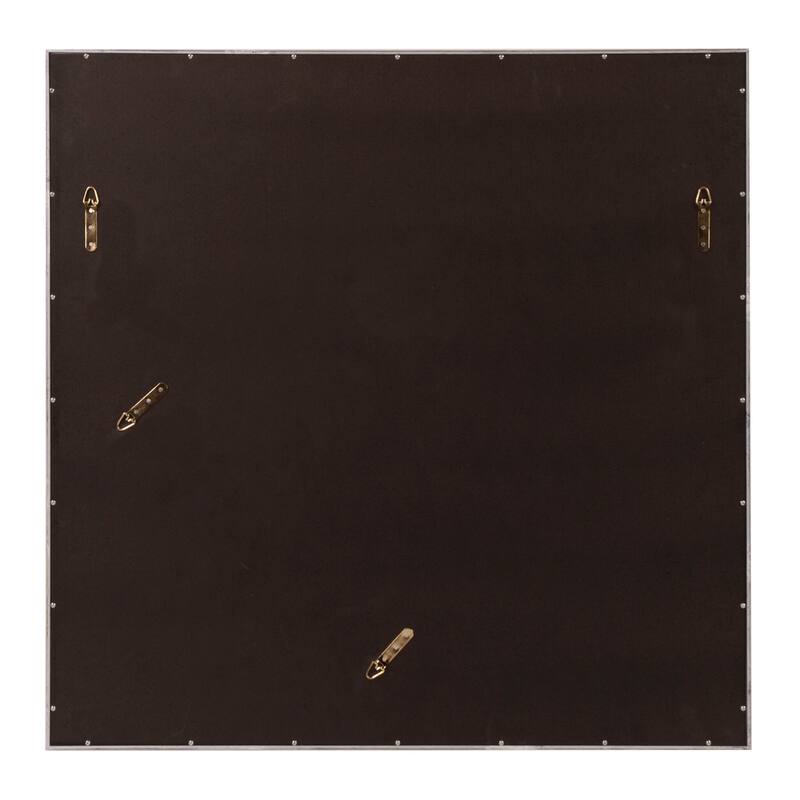 Allan Andrews Square Bamboo Framed Wall Mirror - 40" x 40"