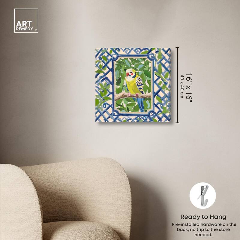 Garden Gate I Canvas by Art Remedy, Gallery Wrapped